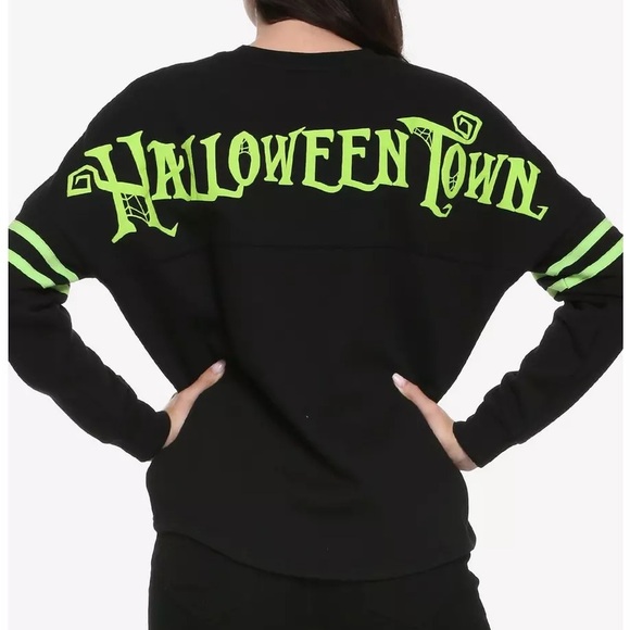 The Nightmare Before Christmas Halloween Town Crew Neck Sweater - Picture 4 of 4